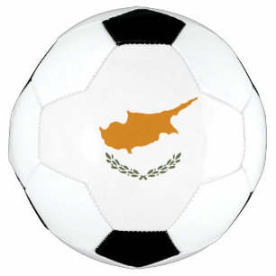 Balón De Fútbol Bandera de Chipre