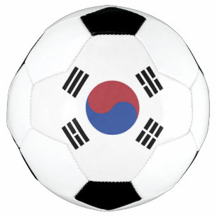 Balón De Fútbol Bandera de Corea del Sur