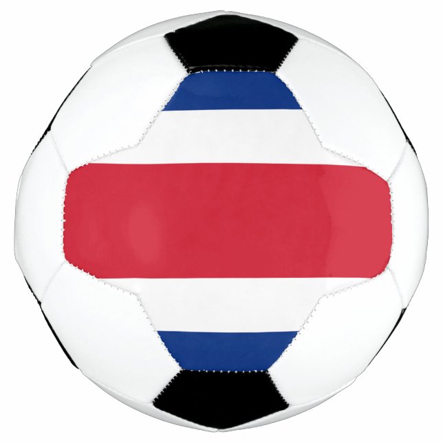 Balón De Fútbol Bandera de Costa Rica (Anverso)