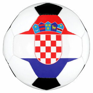 Balón De Fútbol Bandera de Croacia