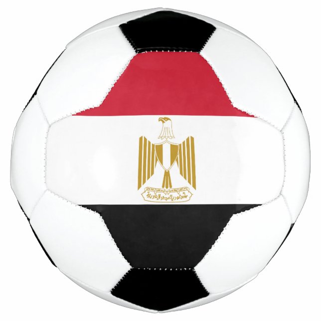Balón De Fútbol Bandera de Egipto (Anverso)