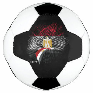 Balón De Fútbol bandera de Egipto