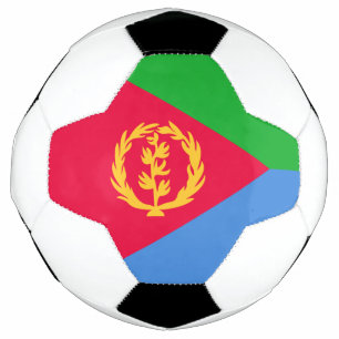 Balón De Fútbol Bandera de Eritrea