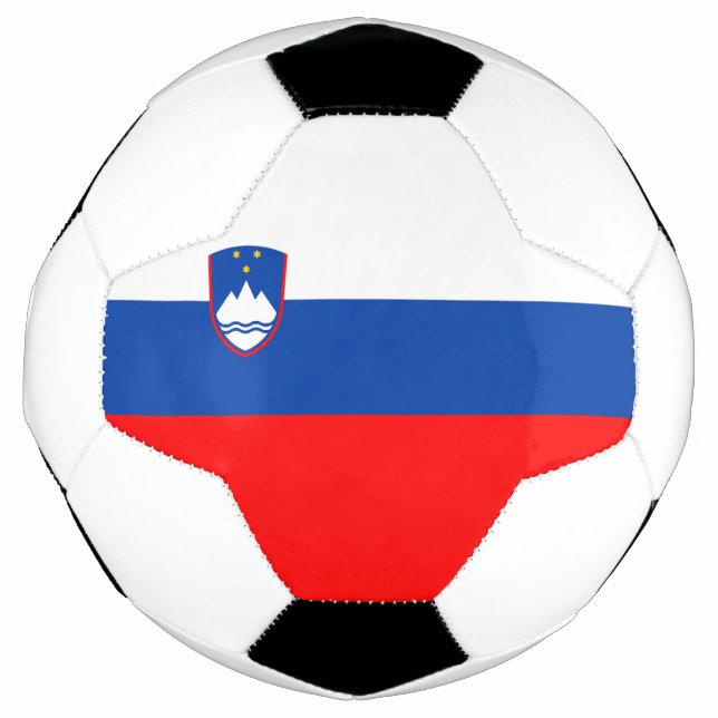 Balón De Fútbol Bandera de Eslovenia (Anverso)