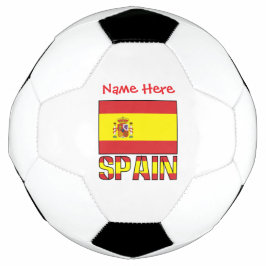 Balón De Fútbol Bandera de España Personalizada 