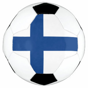 Balón De Fútbol Bandera de Finlandia