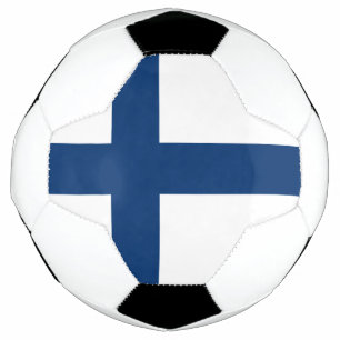 Balón De Fútbol Bandera de Finlandia