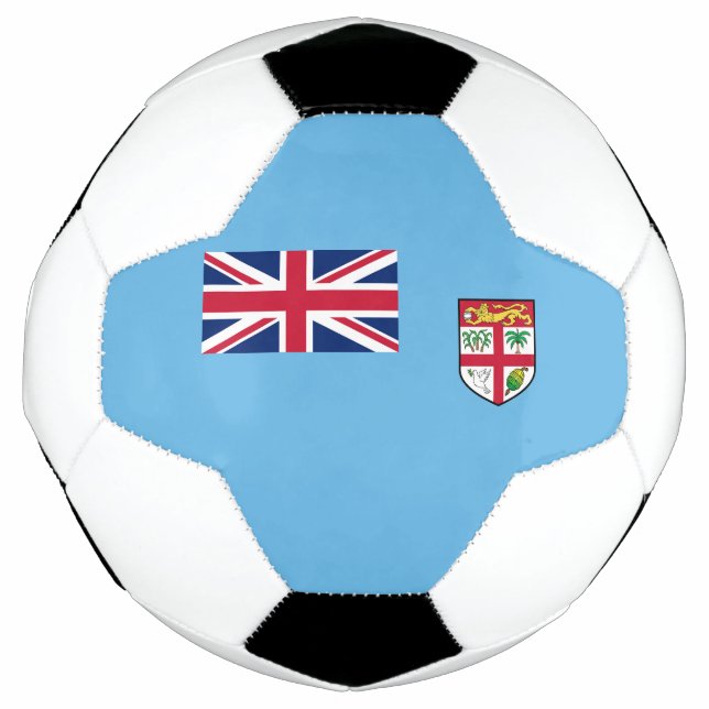Balón De Fútbol Bandera de Fiyi (Anverso)