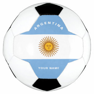Balón De Fútbol Bandera de Fútbol de Argentina