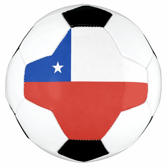 Balón De Fútbol Bandera de fútbol de Chile (Anverso)