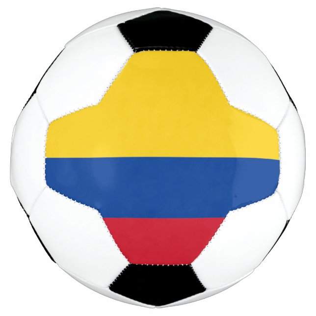 Balón De Fútbol Bandera de fútbol de Colombia (Anverso)