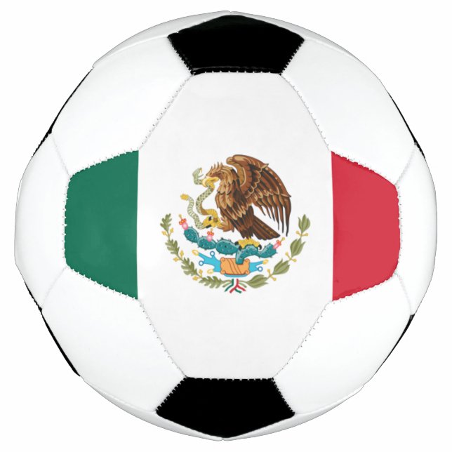 Balón De Fútbol Bandera de fútbol de México (Anverso)