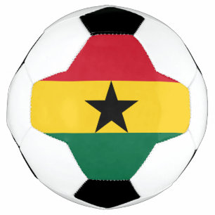 Balón De Fútbol Bandera de Ghana