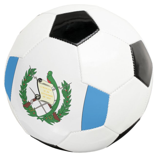 Balón De Fútbol Bandera de Guatemala (Tres cuartos)