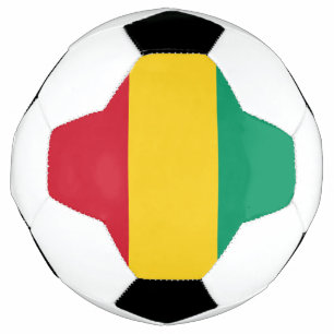 Balón De Fútbol Bandera de Guinea