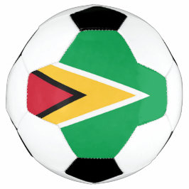 Balón De Fútbol Bandera de Guyana