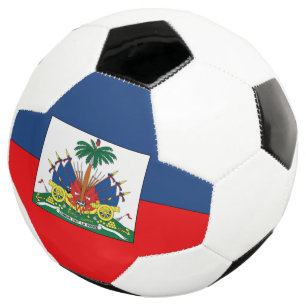 Balón De Fútbol Bandera de Haití