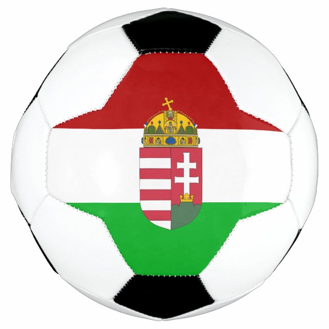 Balón De Fútbol Bandera de Hungría (Anverso)