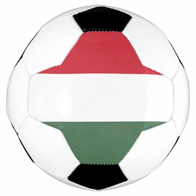 Balón De Fútbol Bandera de Hungría (Anverso)