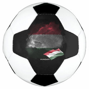 Balón De Fútbol bandera de Hungría