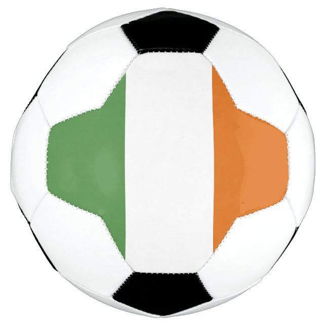 Balón De Fútbol Bandera de Irlanda (Anverso)