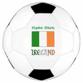 Balón De Fútbol Bandera de Irlanda Personalizada