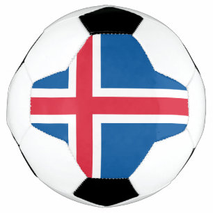 Balón De Fútbol Bandera de Islandia