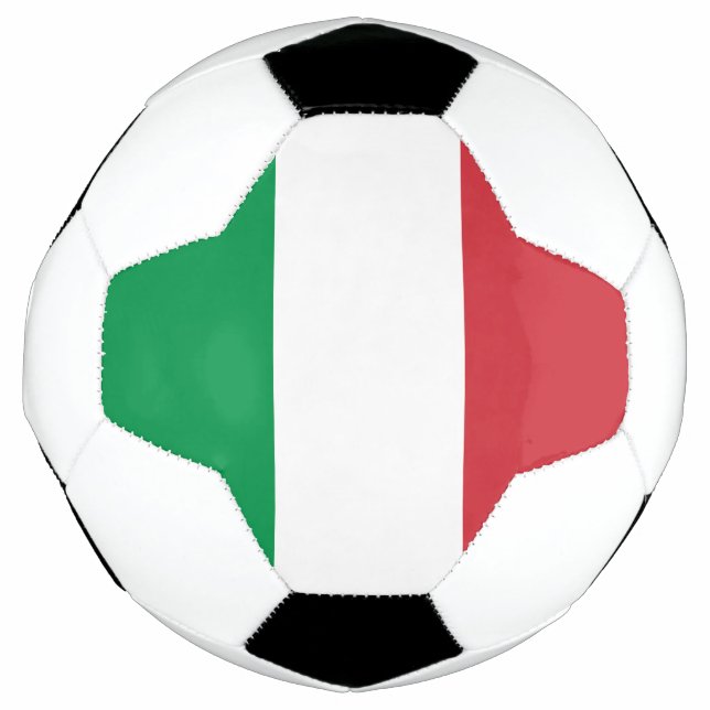 Balón De Fútbol Bandera de Italia (Anverso)