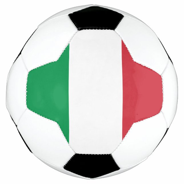 Balón De Fútbol Bandera de Italia (Anverso)