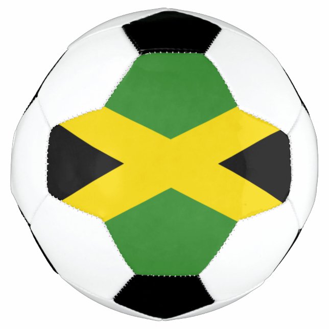 Balón De Fútbol Bandera de Jamaica Soccer Ball (Anverso)