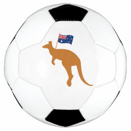 Balón De Fútbol bandera de kangaroo australia