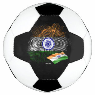 Balón De Fútbol bandera de la India