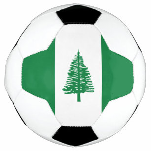 Balón De Fútbol Bandera de la Isla Norfolk