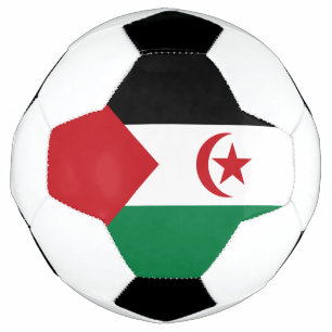 Balón De Fútbol Bandera de la República Árabe Saharaui Democrática