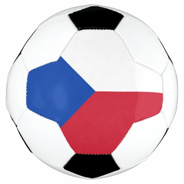 Balón De Fútbol Bandera de la República Checa (Anverso)