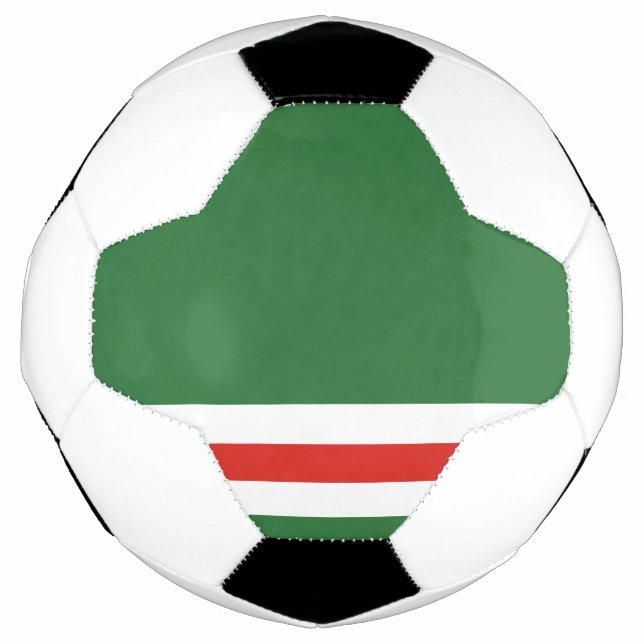 Balón De Fútbol Bandera de la República Chechena de Ichkeria (Anverso)