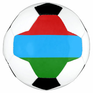Balón De Fútbol Bandera de la República de Karelia
