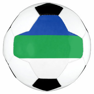 Balón De Fútbol Bandera de la República de Komi