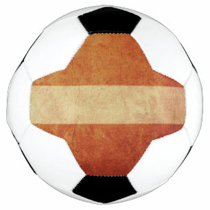 Balón De Fútbol Bandera de Letonia