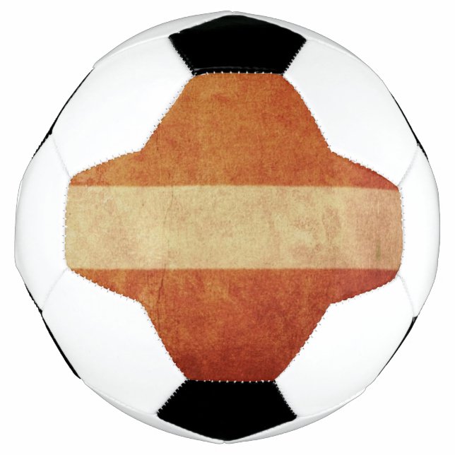 Balón De Fútbol Bandera de Letonia (Anverso)
