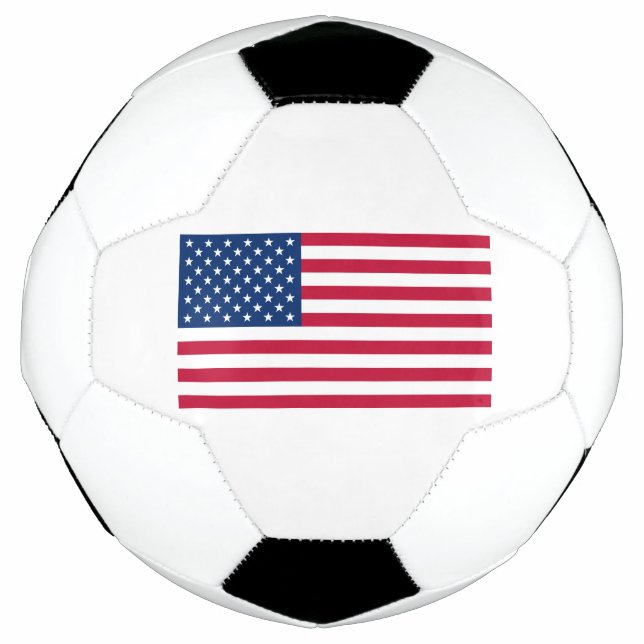 Balón De Fútbol Bandera de los Estados Unidos de América (Anverso)