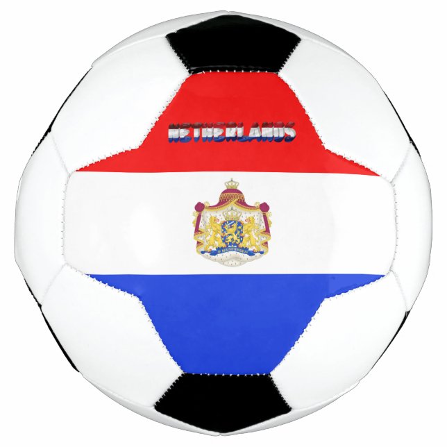 Balón De Fútbol Bandera de los Países Bajos (Anverso)