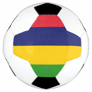 Balón De Fútbol Bandera de Mauricio