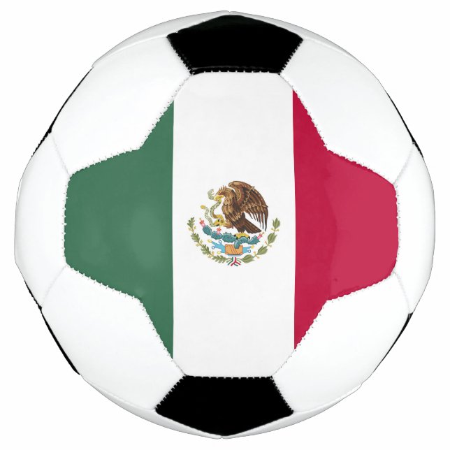 Balón De Fútbol Bandera de México (Anverso)