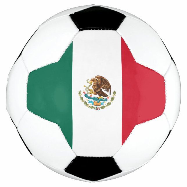 Balón De Fútbol Bandera de México (Anverso)
