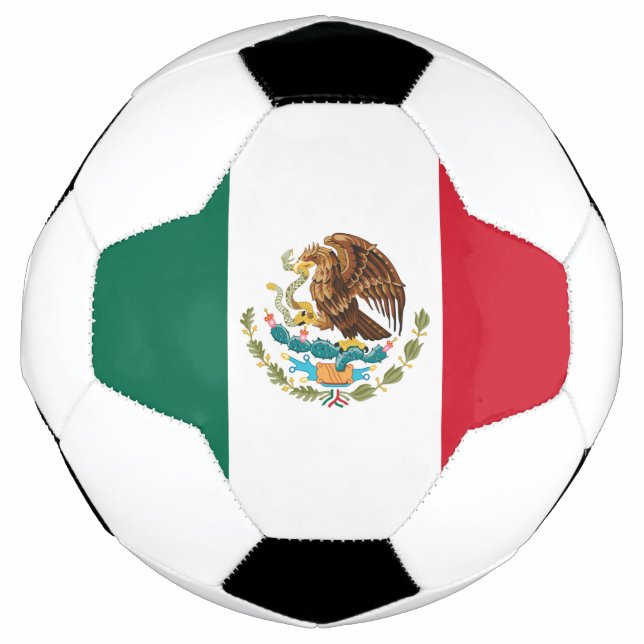 Balón De Fútbol Bandera de México, Bandera de la República Mexican (Anverso)