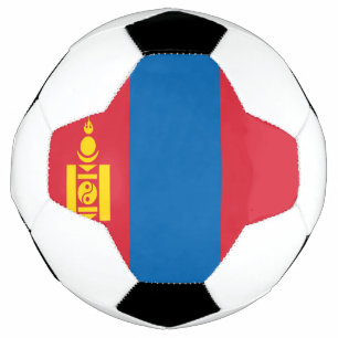 Balón De Fútbol Bandera de Mongolia