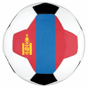 Balón De Fútbol Bandera de Mongolia
