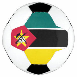 Balón De Fútbol Bandera de Mozambique