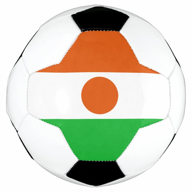 Balón De Fútbol Bandera de Níger (Anverso)